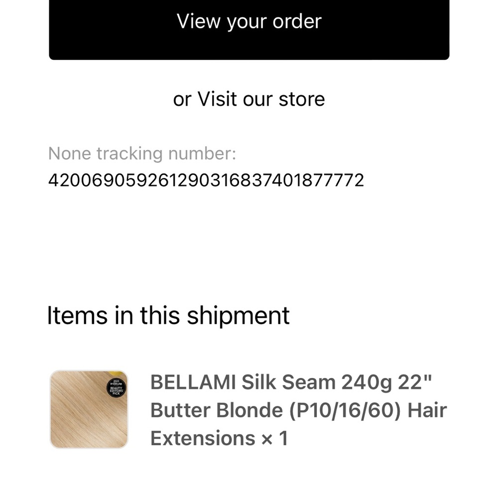 Bellami 22” Hair Extensions Butter Blonde